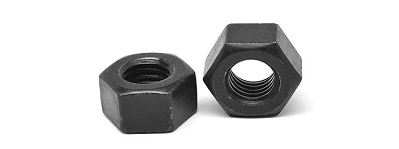 High-quality hex nuts supplied by Akbar Fasteners for industrial and construction applications