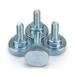Ms Diamond Knurling Stud With Zinc Platting