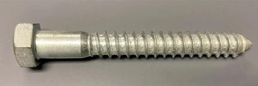 High-quality lag bolts manufactured by Akbar Fasteners for construction, wood fastening, and industrial applications in the USA